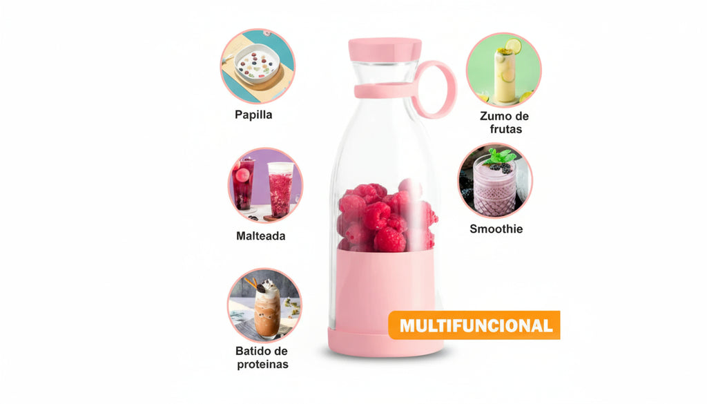 Botella Licuadora Portatil